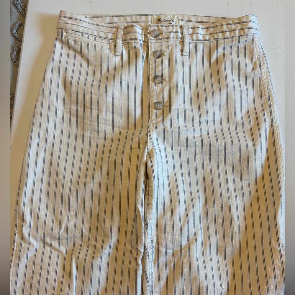Madewell Slim Emmett Wide Leg Crop